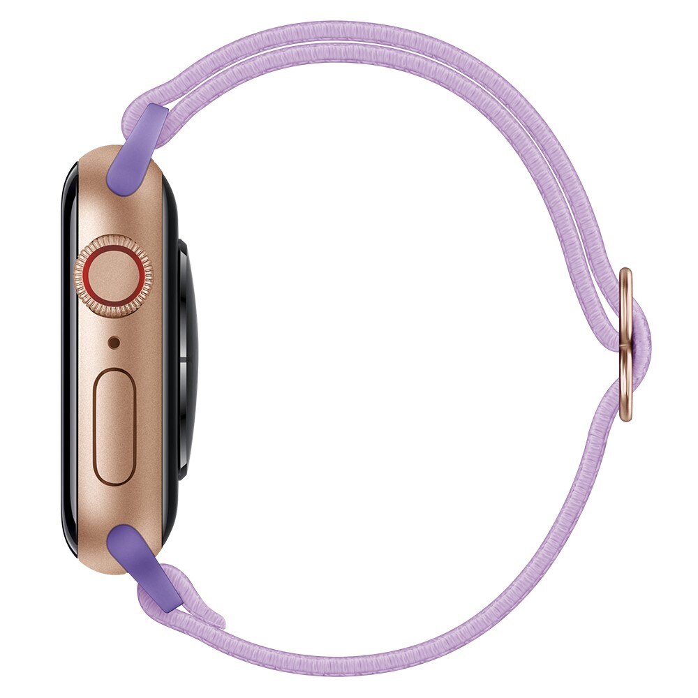 Apple Watch Series 9 41mm Elastisk armbånd, Lilla