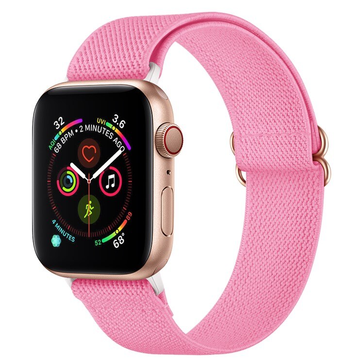 Apple Watch Series 8 41mm Elastisk armbånd, Rosa