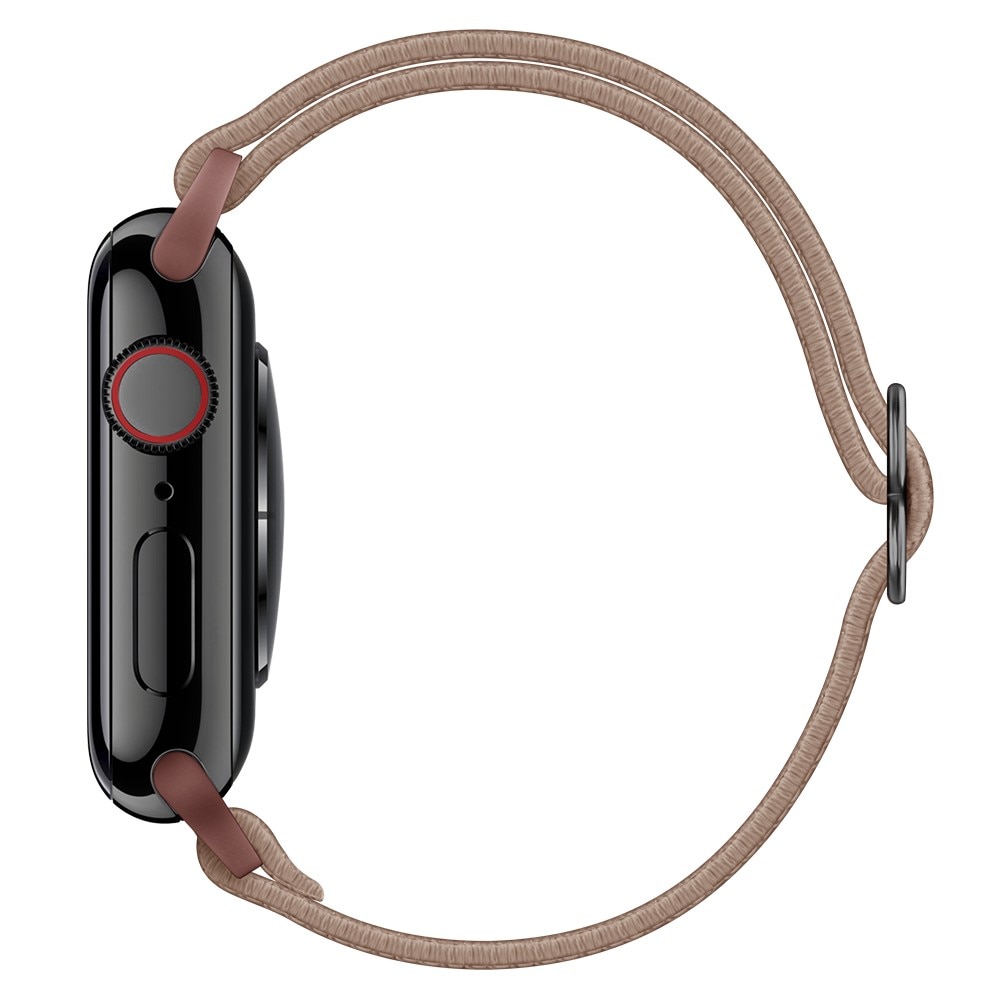 Apple Watch Ultra 49mm 1st Gen Elastisk armbånd, Brun