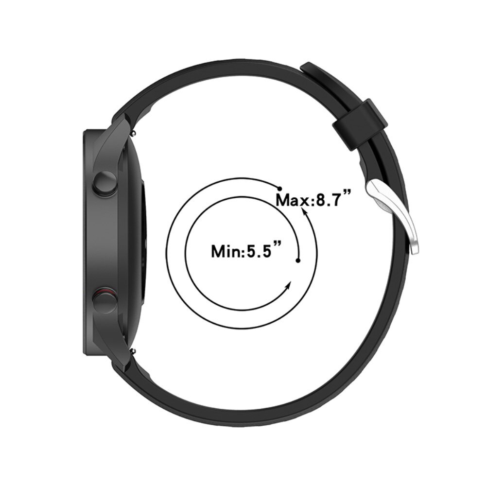 Xiaomi Mi Watch Reim i silikon, Svart