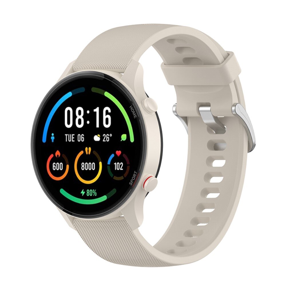 Xiaomi Mi Watch Reim i silikon, Beige