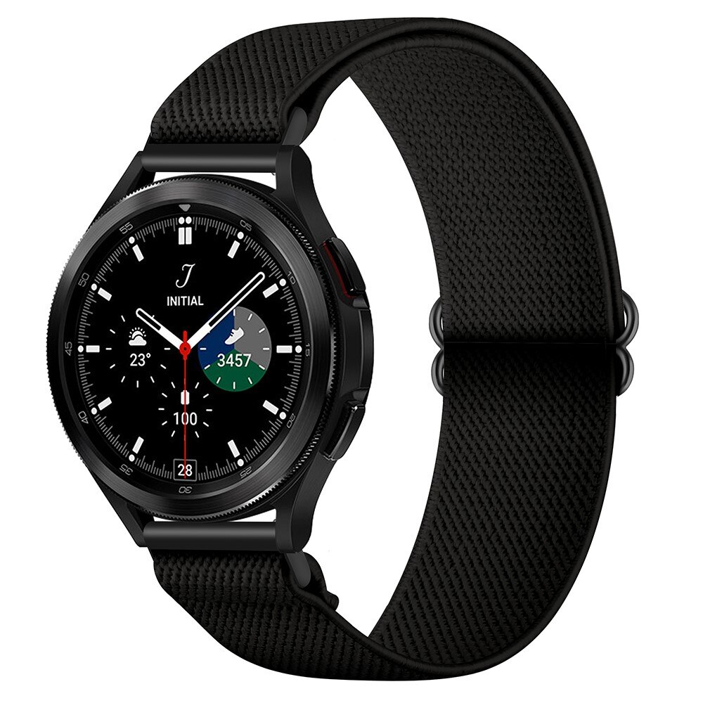 Samsung Galaxy Watch 4 40mm Elastisk armbånd, Svart