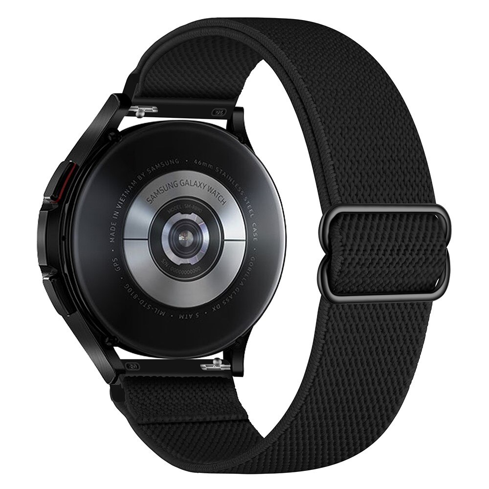 Samsung Galaxy Watch FE Elastisk armbånd, Svart