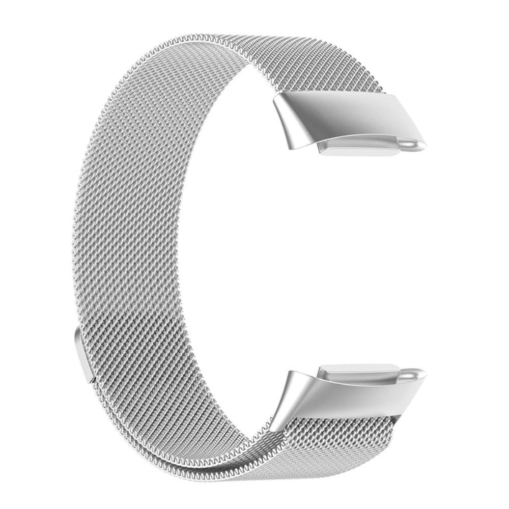 Fitbit Charge 6 Reim Milanese Loop, Sølv