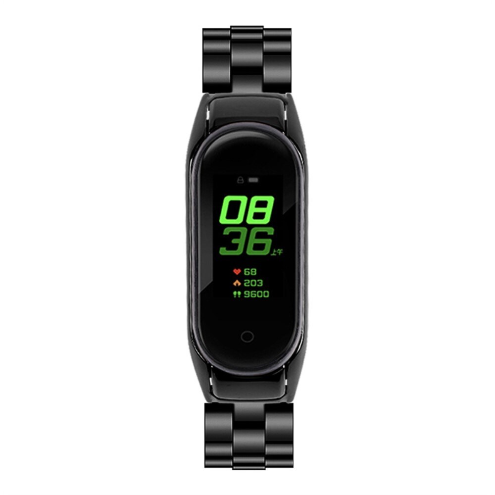 Xiaomi Mi Band 7 Elegant lenkereim i metall, Svart