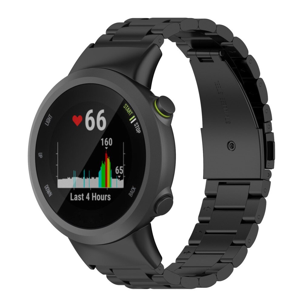 Garmin Forerunner 45 Elegant lenkereim i metall, Svart