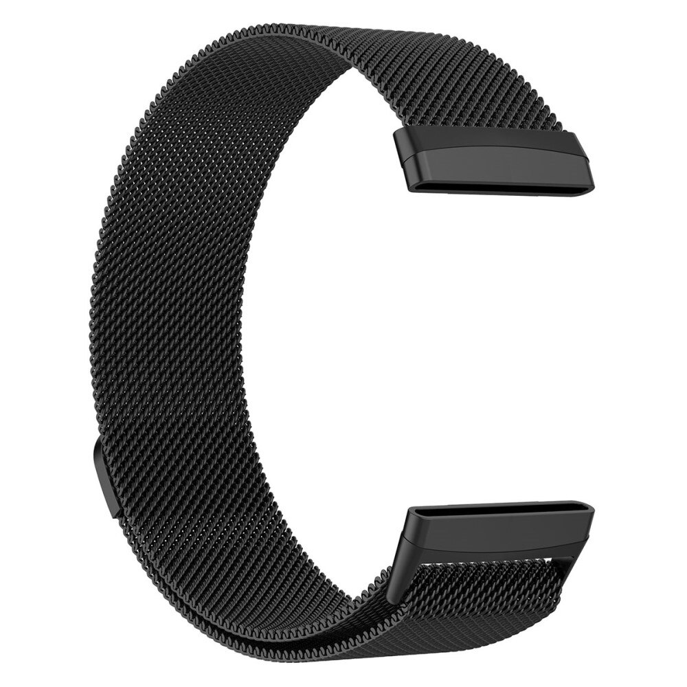 Fitbit Versa 4 Reim Milanese Loop, Svart