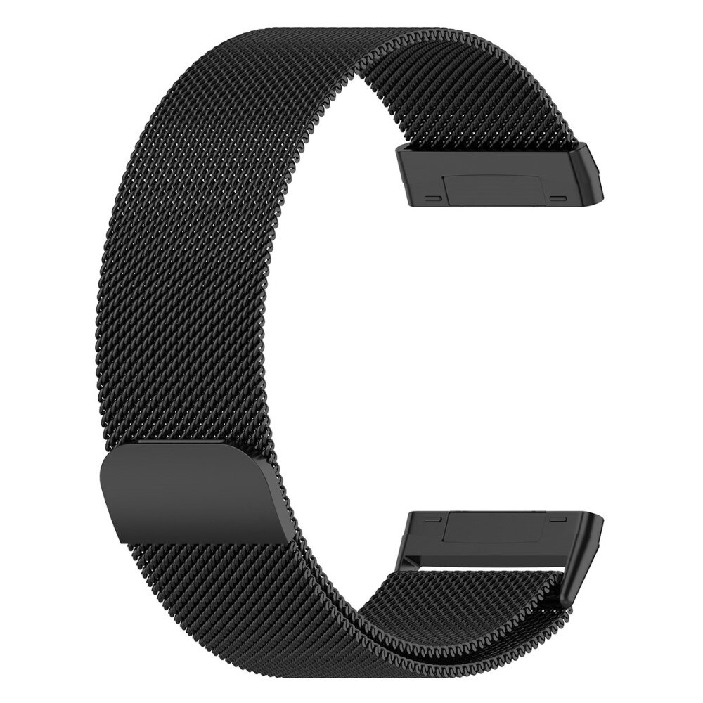 Fitbit Versa 4 Reim Milanese Loop, Svart