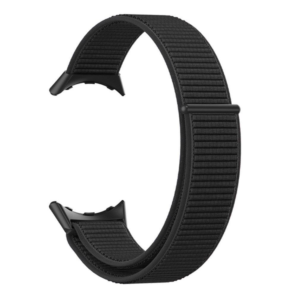 Google Pixel Watch 3 45mm Reim i nylon, Svart