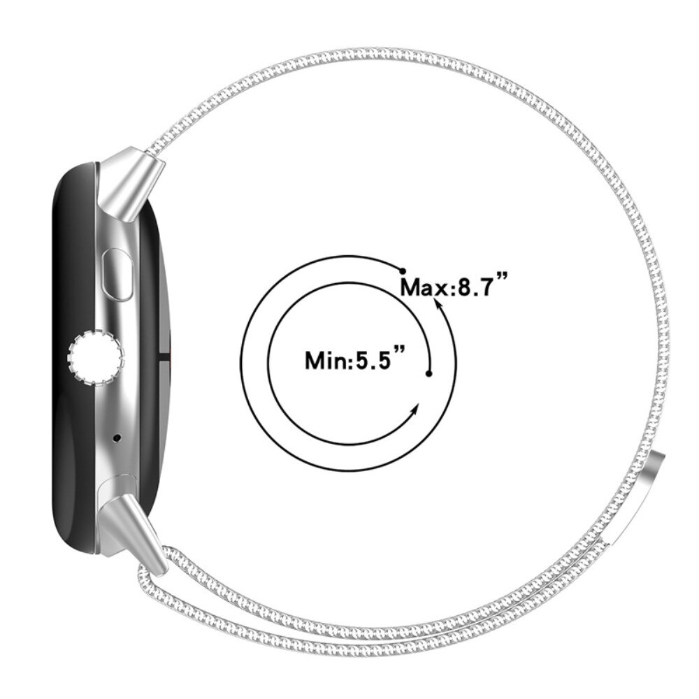 Google Pixel Watch 2 Reim Milanese Loop, Flerfarget/mønster