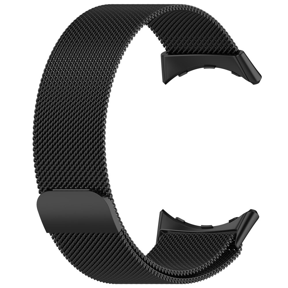 Google Pixel Watch 3 45mm Reim Milanese Loop, Svart