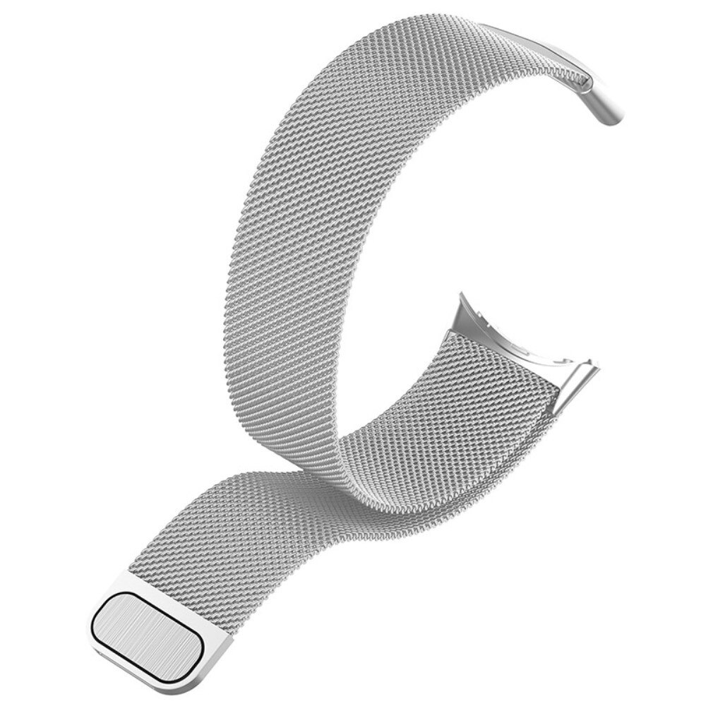 Google Pixel Watch 3 XL 45mm Reim Milanese Loop, Sølv