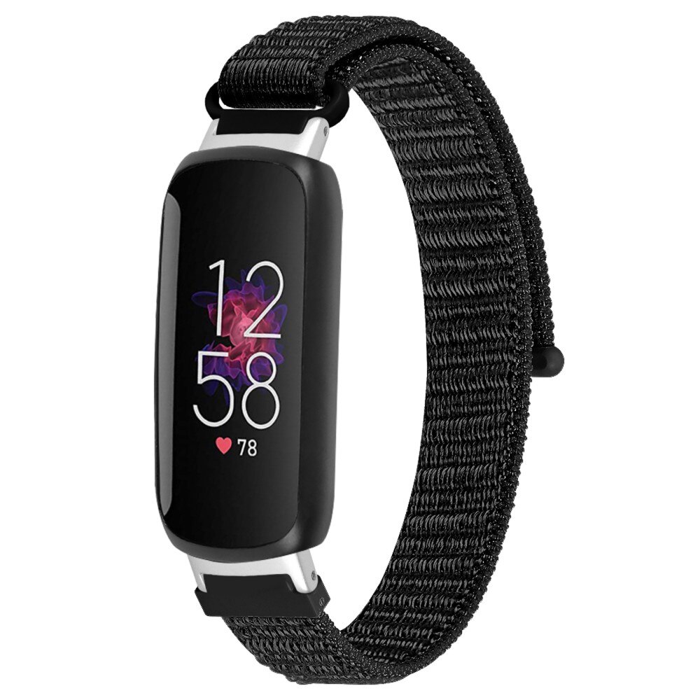 Fitbit Inspire 3 Reim i nylon, Svart