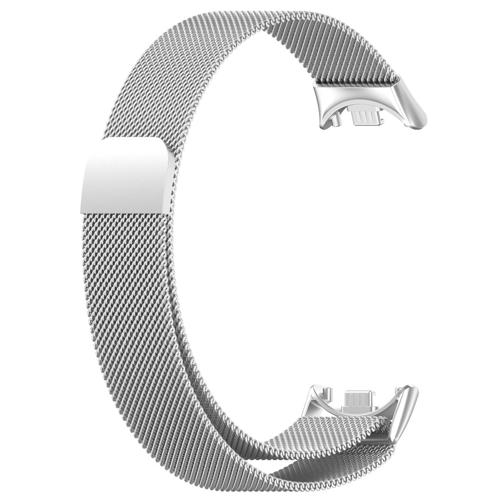 Xiaomi Smart Band 8 Reim Milanese Loop, Sølv