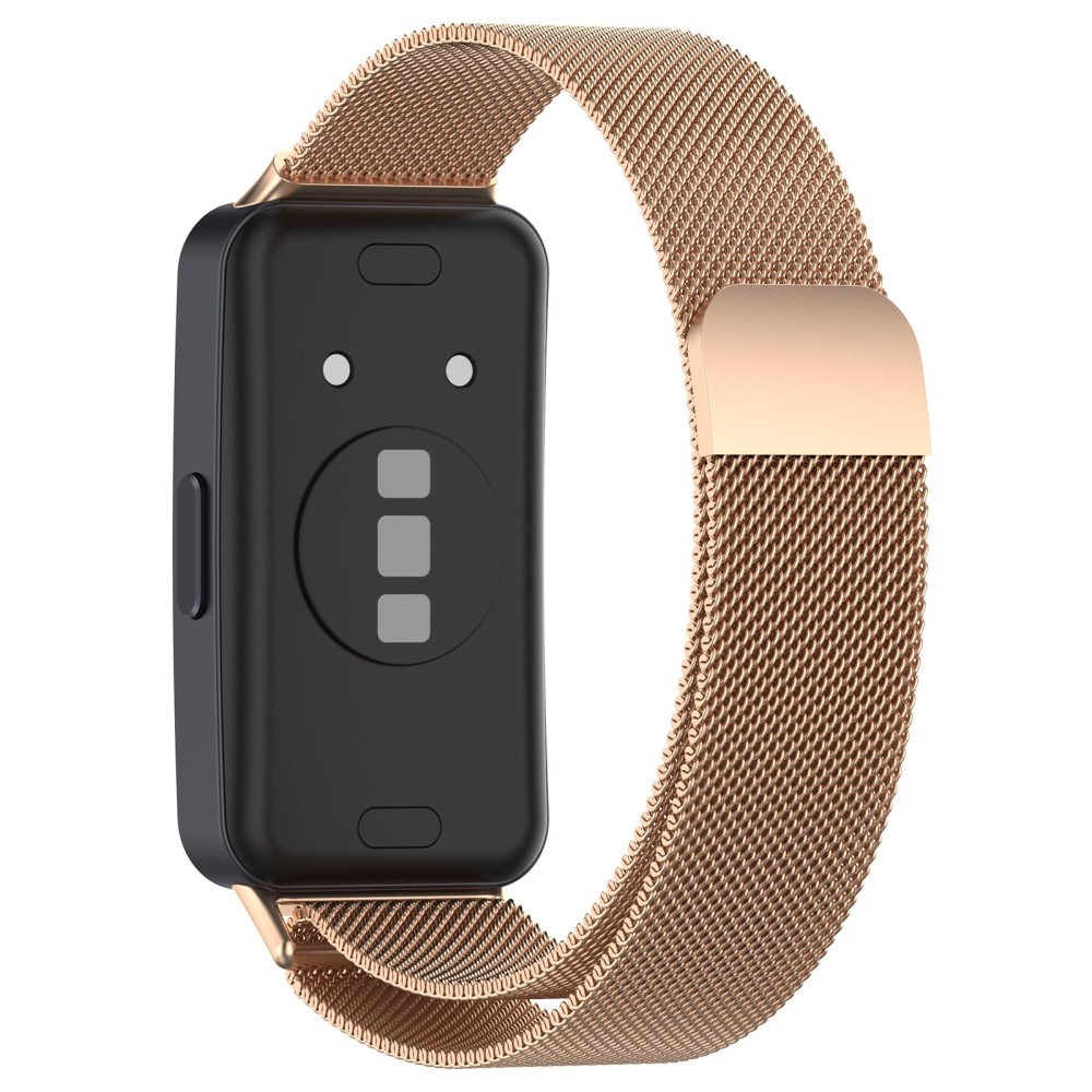 Huawei Band 8 Reim Milanese Loop, Rosegull