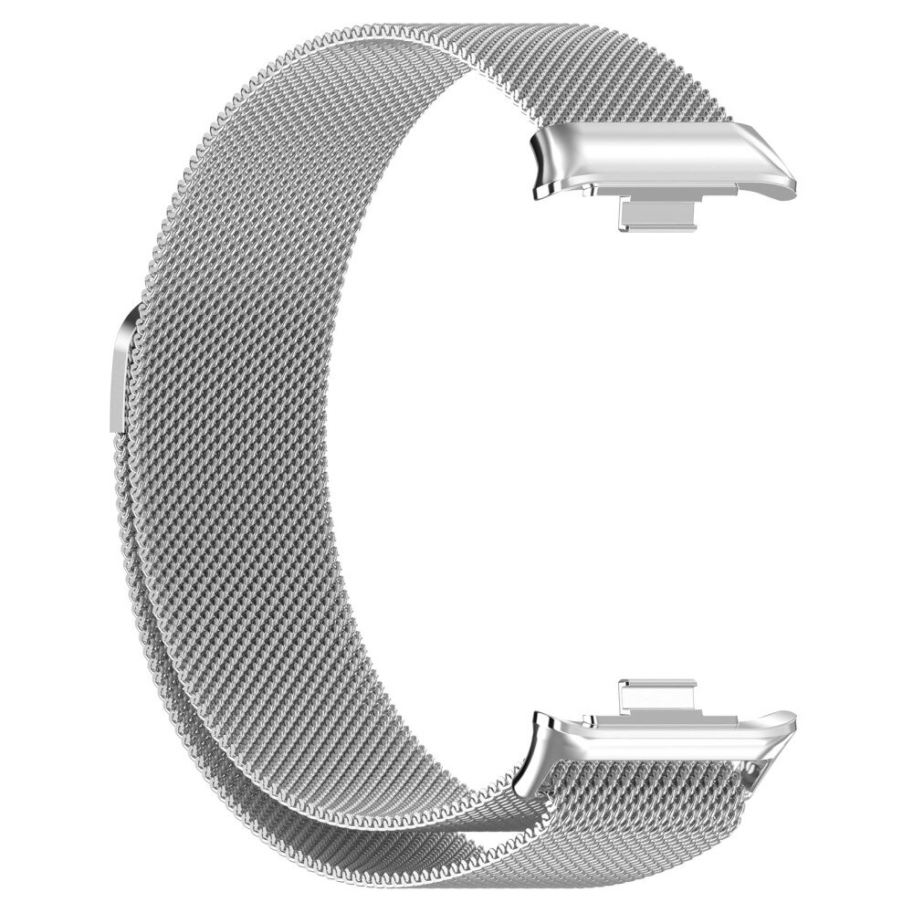 Xiaomi Smart Band 8 Pro Reim Milanese Loop, Sølv