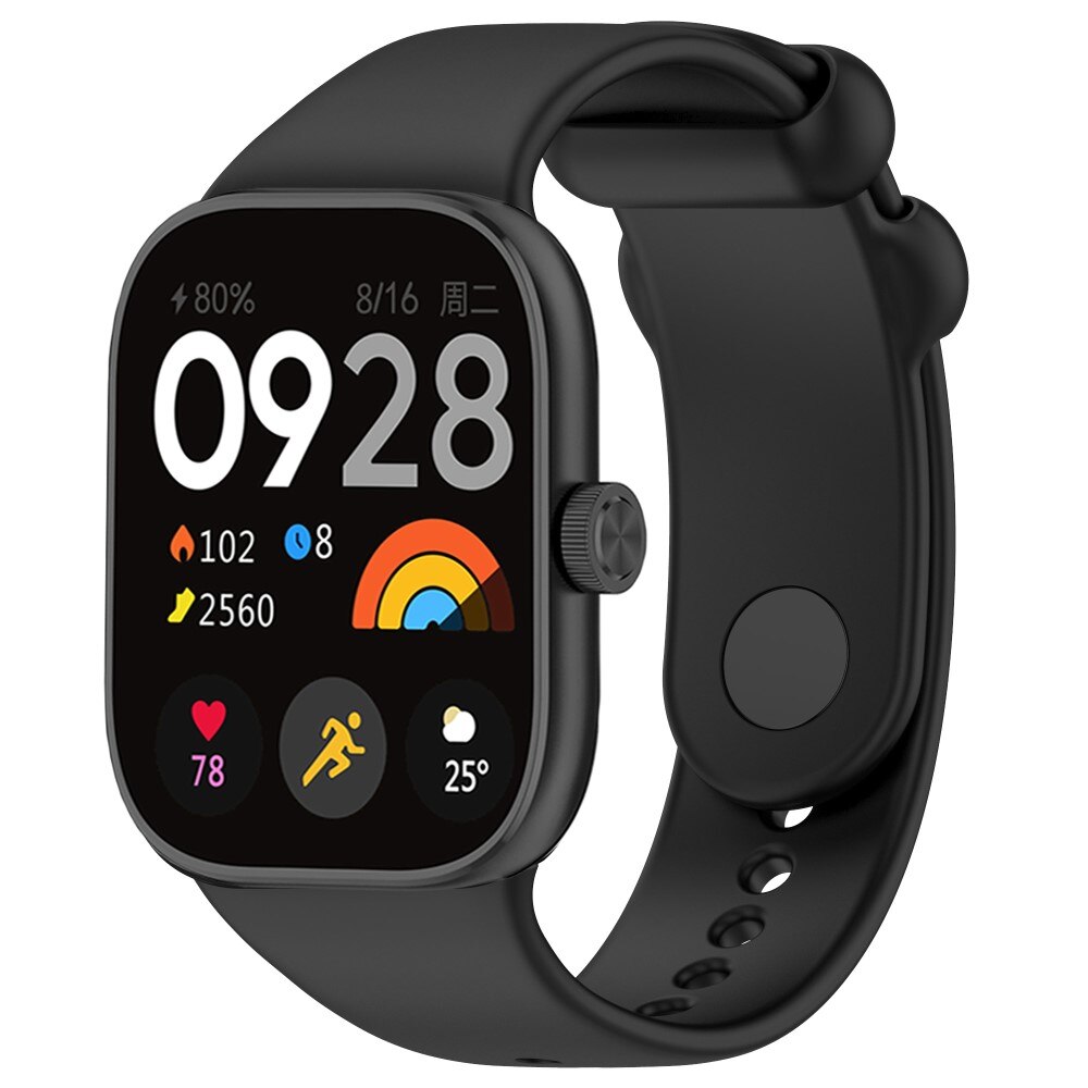 Xiaomi Redmi Watch 4 Reim i silikon, Svart