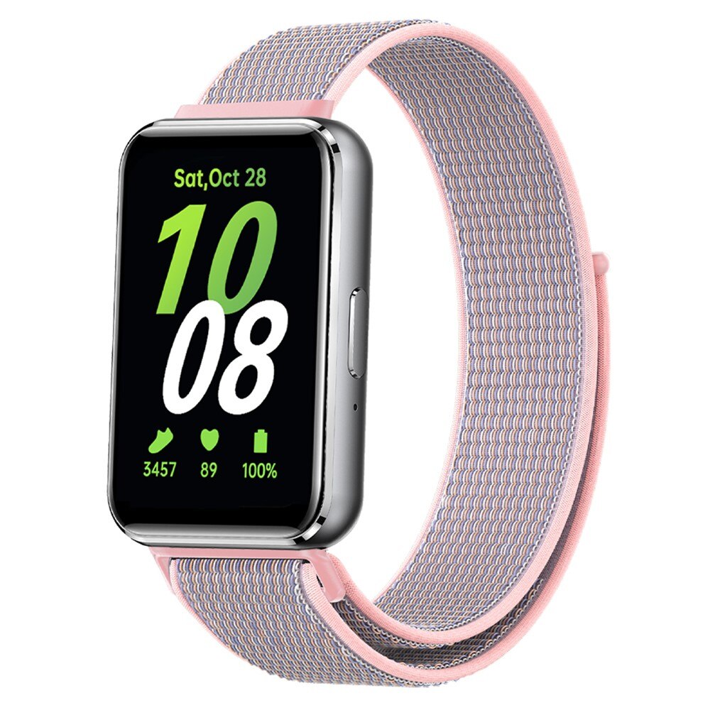 Samsung Galaxy Fit 3 Reim i nylon, Rosa