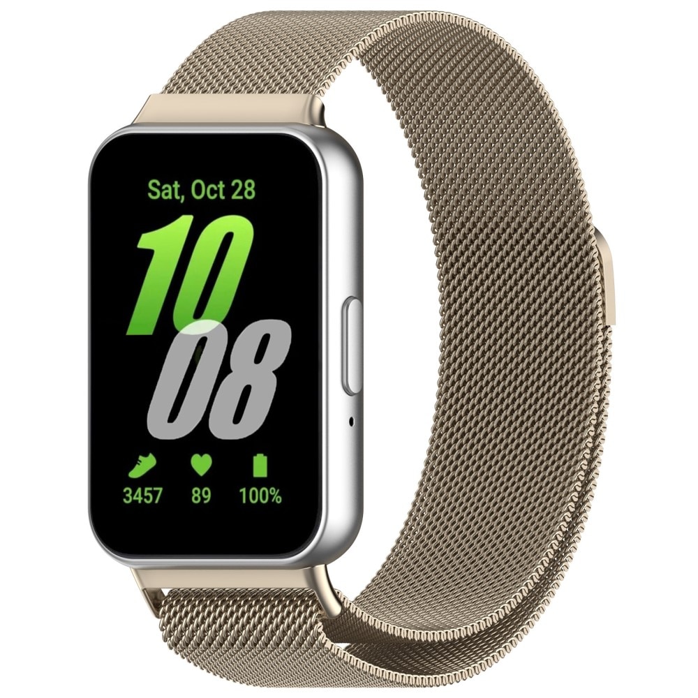 Samsung Galaxy Fit 3 Reim Milanese Loop, Gull