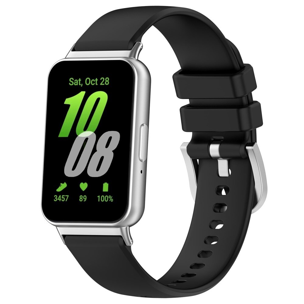 Samsung Galaxy Fit 3 Reim i silikon, Svart