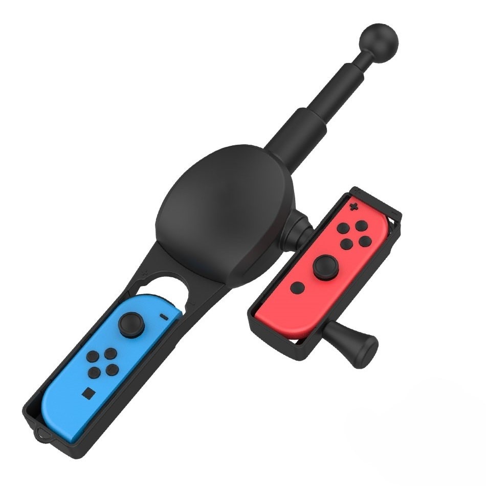 Nintendo Switch Joy-Con fiskespø, Svart