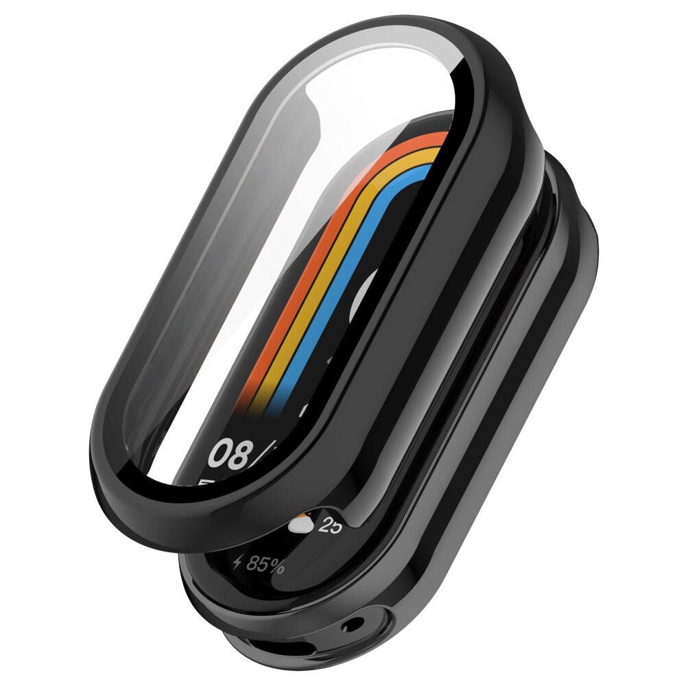 Xiaomi Mi Band 9 Heldekkende deksel med skjermbeskytter, Svart