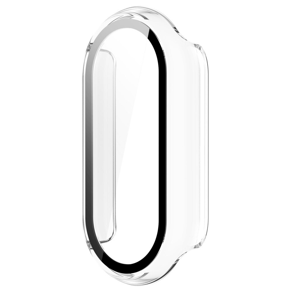 Xiaomi Mi Band 9 Heldekkende deksel med skjermbeskytter, Gjennomsiktig