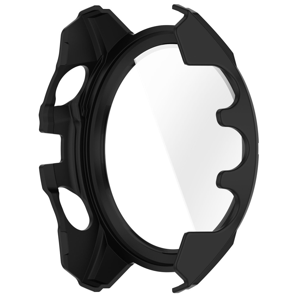 Garmin Fenix 8 43mm Heldekkende deksel med skjermbeskytter, Svart