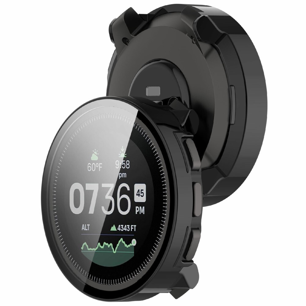 Suunto Vertical Heldekkende deksel med skjermbeskytter, Svart