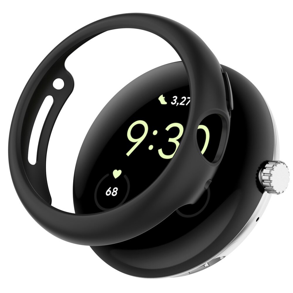 Google Pixel Watch 3 45mm Hardt deksel, Svart