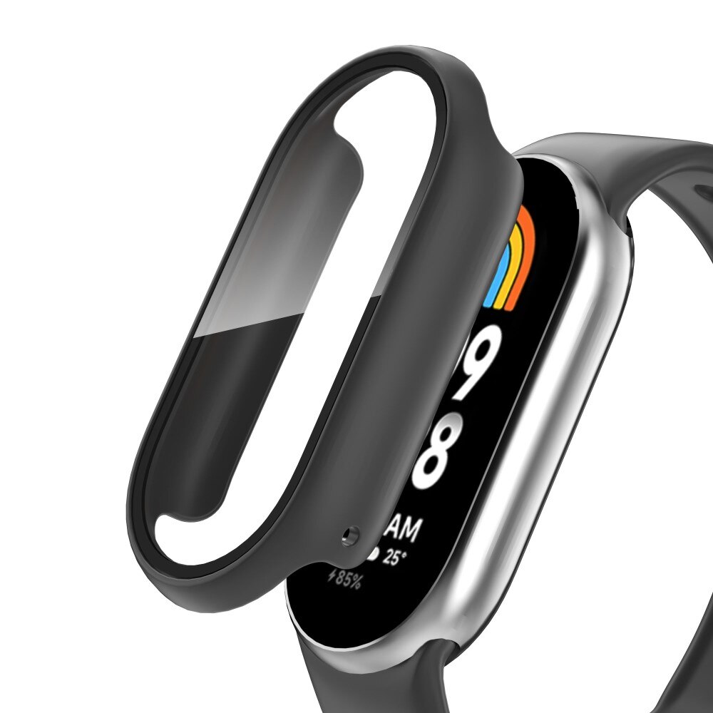 Xiaomi Smart Band 8 Heldekkende deksel med skjermbeskytter, Svart