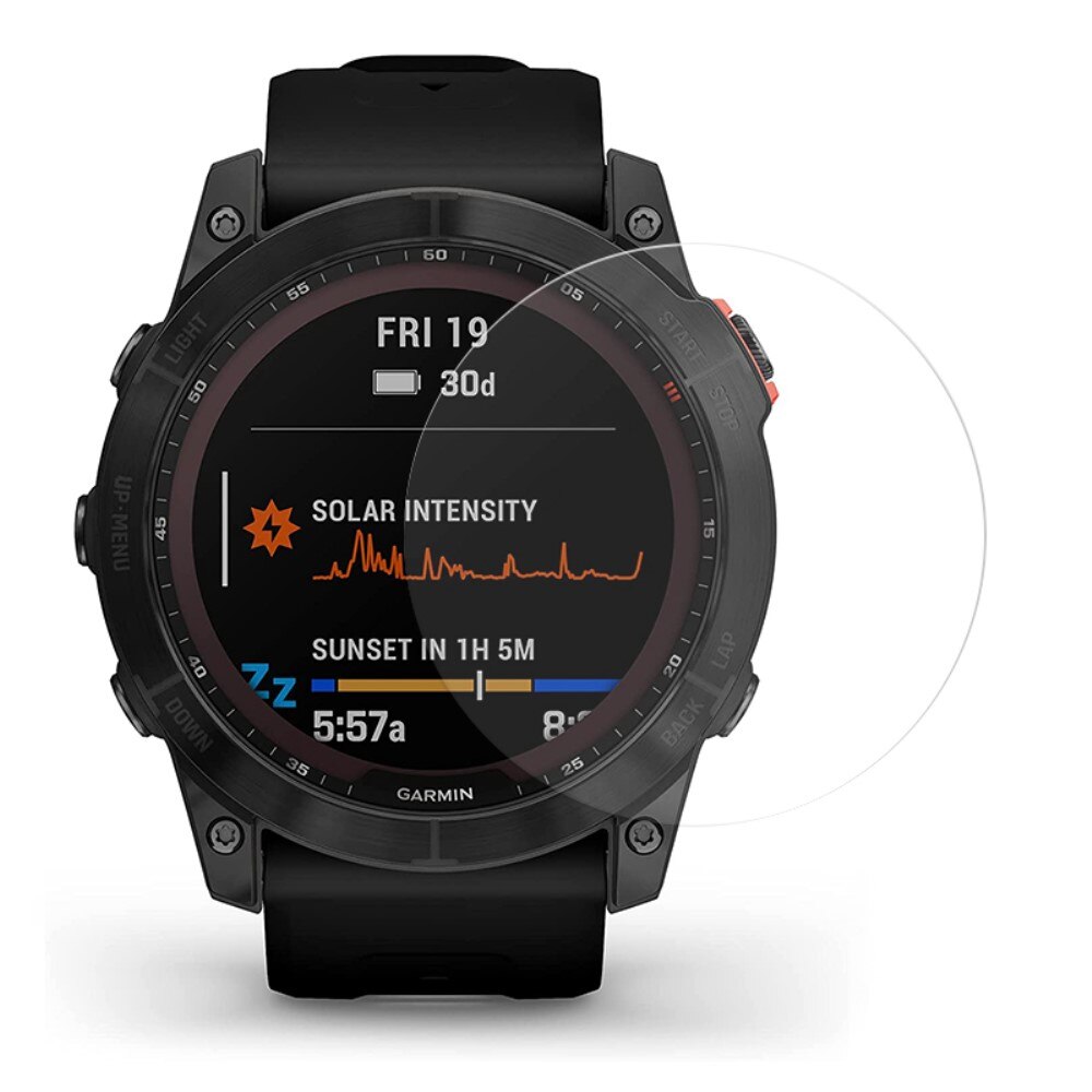 Garmin Fenix 7X Pro Skjermbeskytter - Beskyttelsesfilm