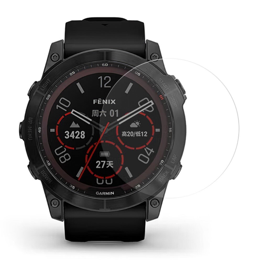 Garmin Fenix 7 Skjermbeskytter - Beskyttelsesfilm