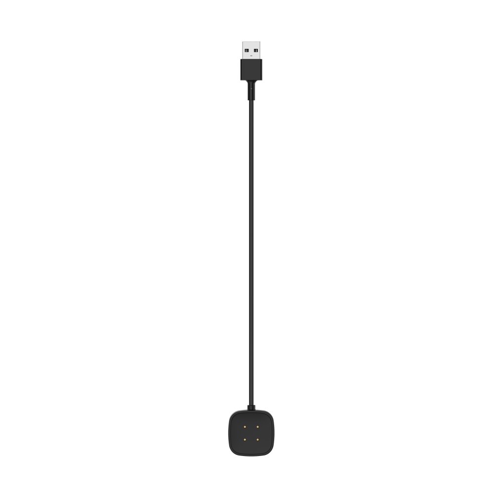 Fitbit Versa 3 Magnetisk ladekabel 1m, Svart