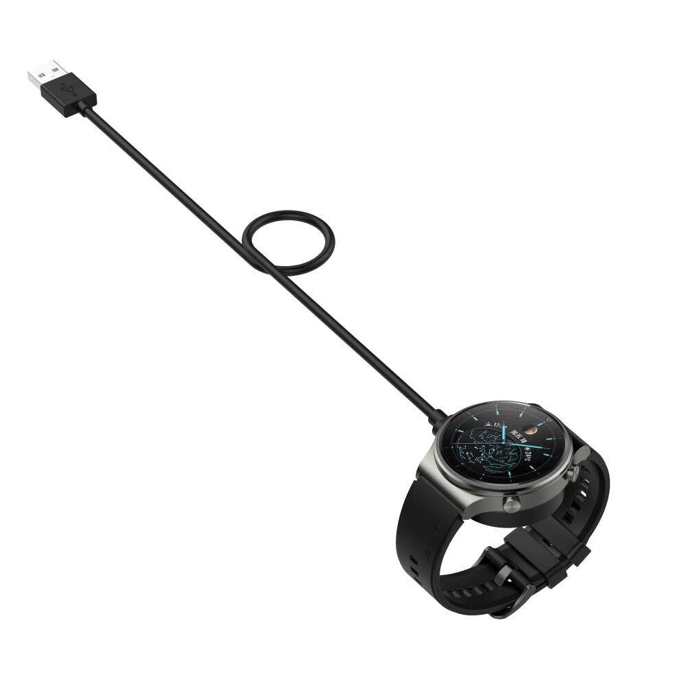 Huawei Watch 3 Magnetisk ladekabel 1m, Svart