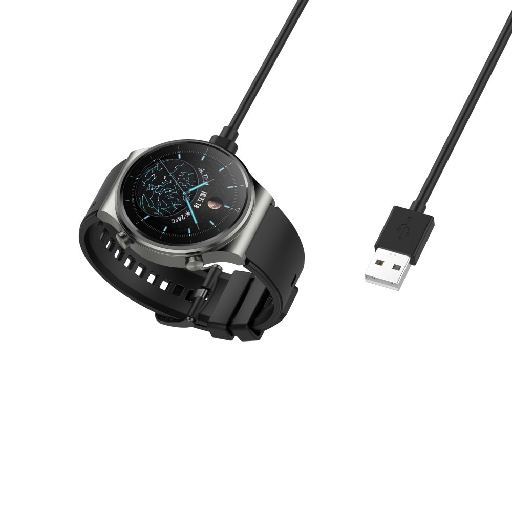 Huawei Watch GT 5 46mm Magnetisk ladekabel 1m, Svart