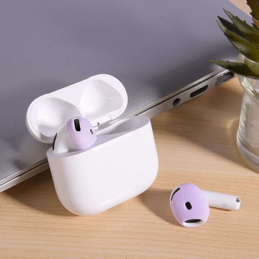 Apple AirPods 4 Øreputer i silikon, Svart