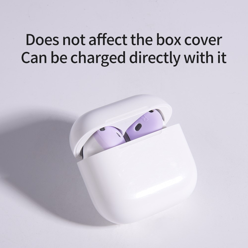 Apple AirPods 4 Øreputer i silikon, Svart