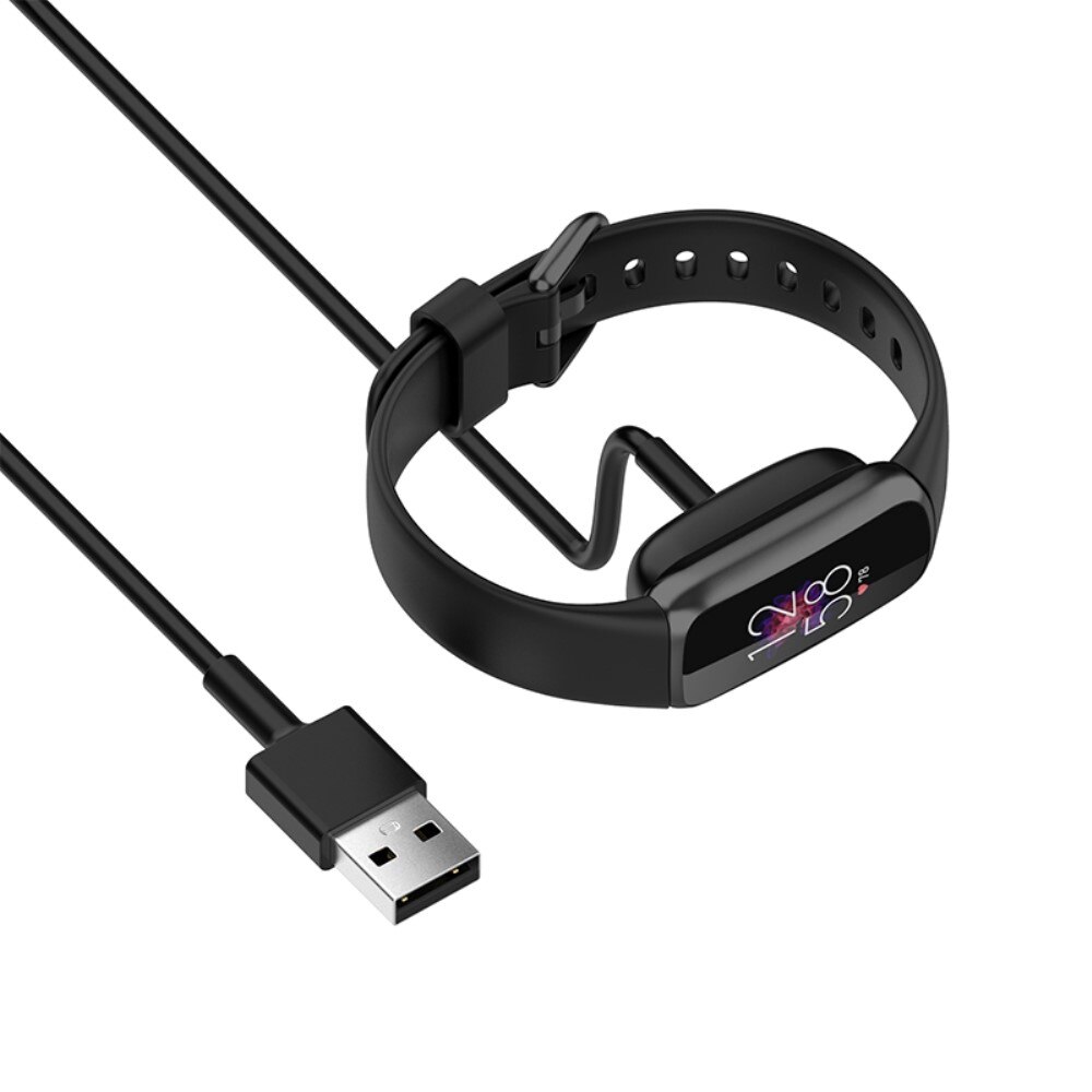 Fitbit Charge 6 Magnetisk ladekabel 1m, Svart