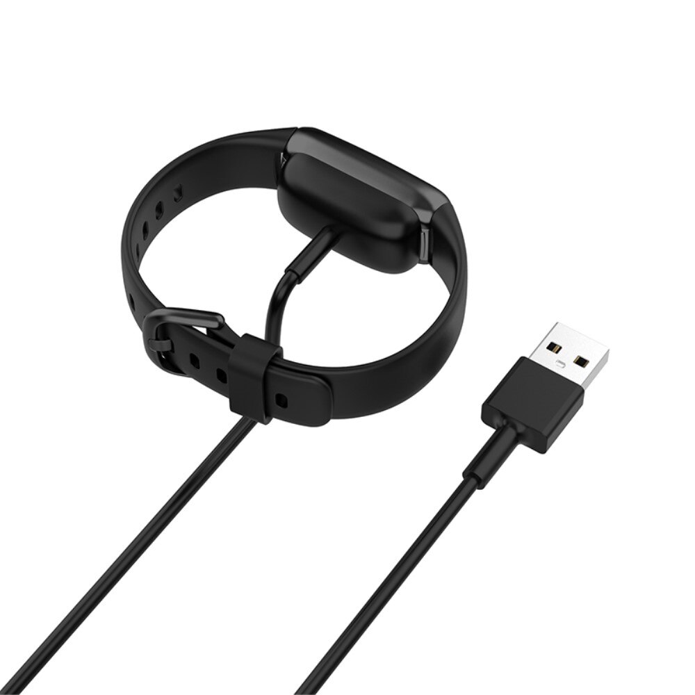 Fitbit Luxe Magnetisk ladekabel 1m, Svart