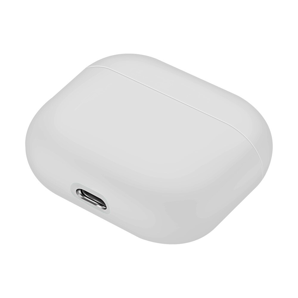 Apple AirPods 3 Tynt silikon-deksel, Hvit