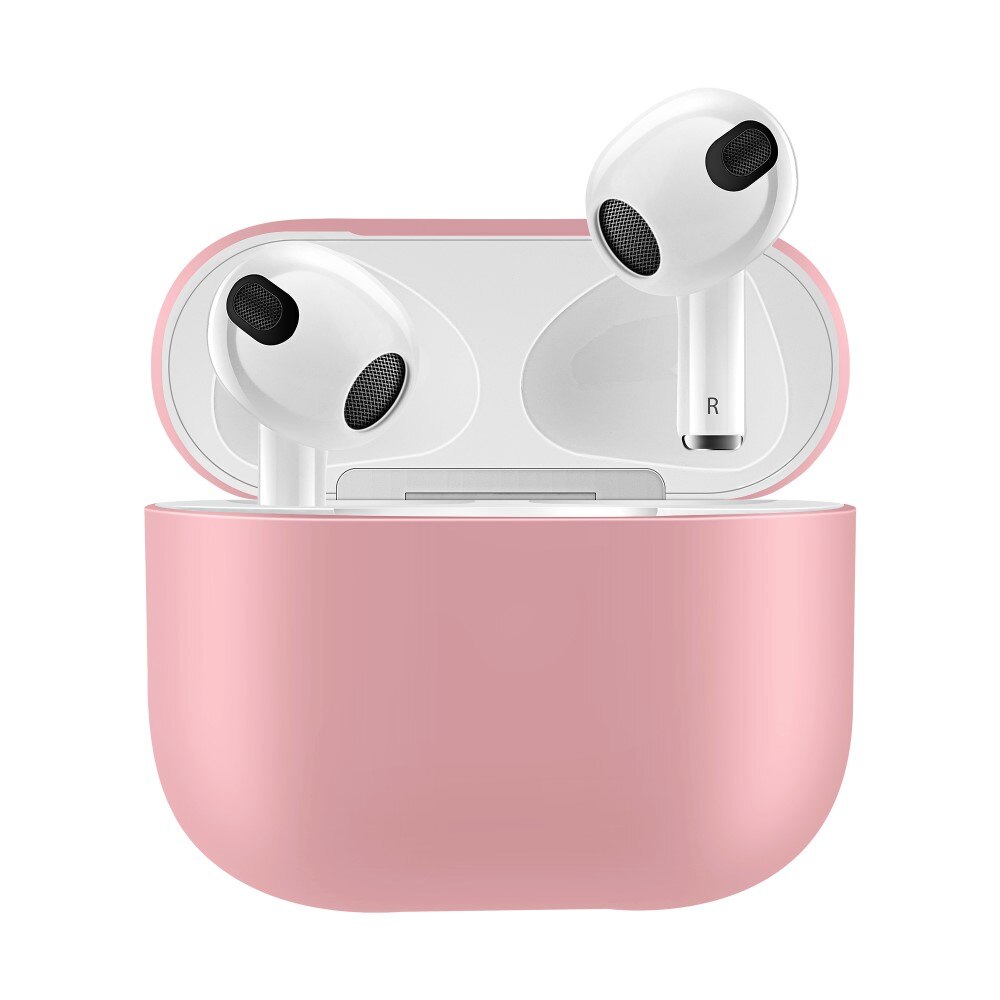 Apple AirPods 3 Tynt silikon-deksel, Rosa