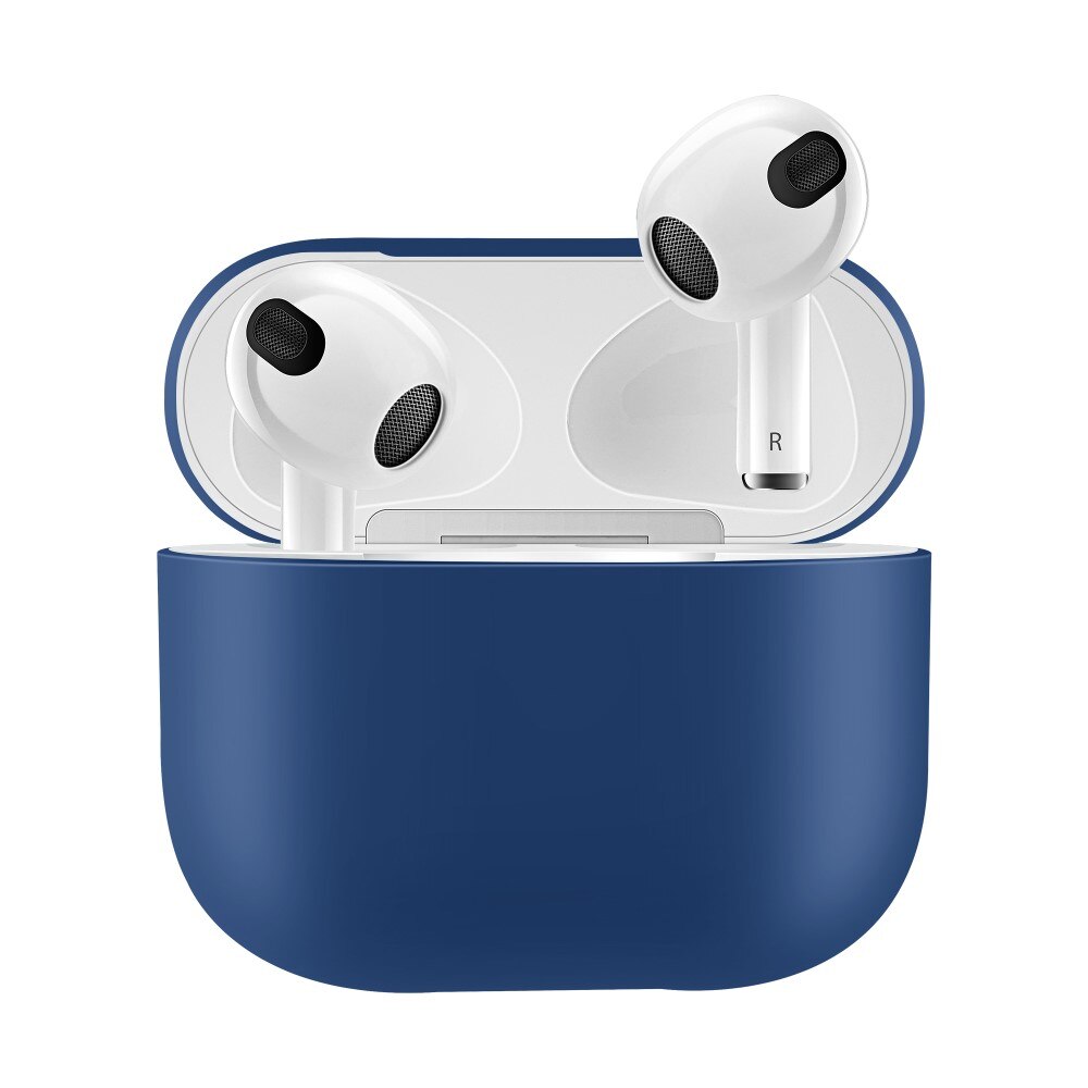 Apple AirPods 3 Tynt silikon-deksel, Blå