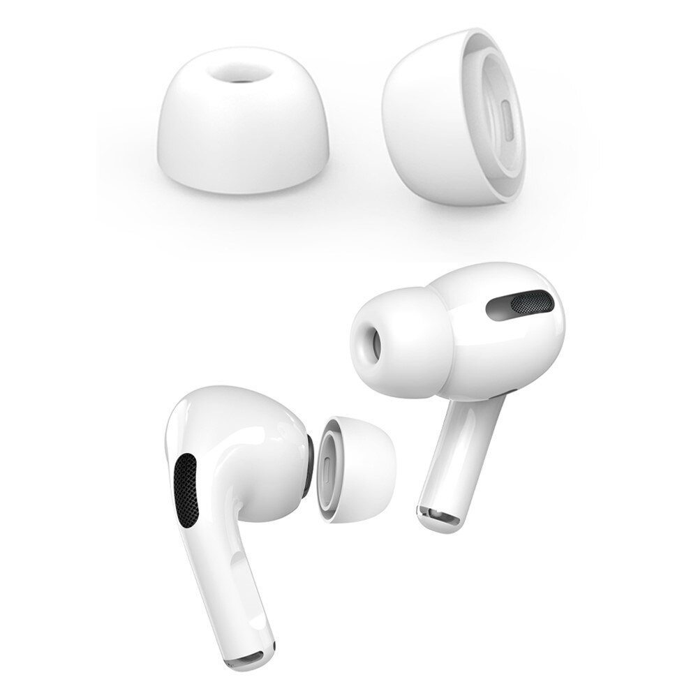 AirPods Pro 2  Ørepropper - str L, hvit