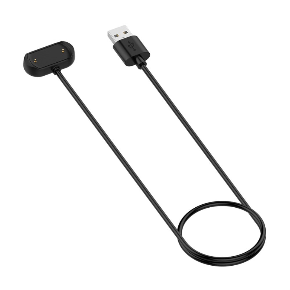 Amazfit GTR 3/GTR 3 Pro Magnetisk ladekabel 1m, Svart