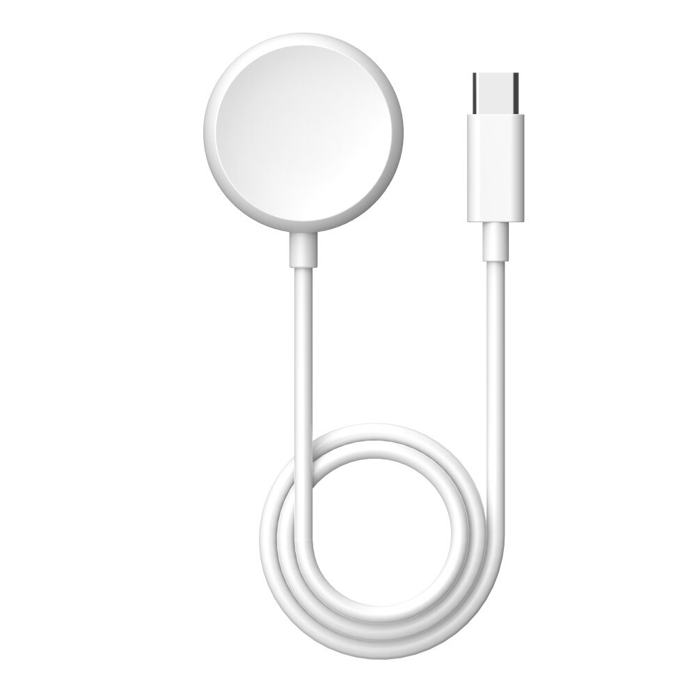 Google Pixel Watch Magnetisk ladekabel USB-C 1m, Hvit