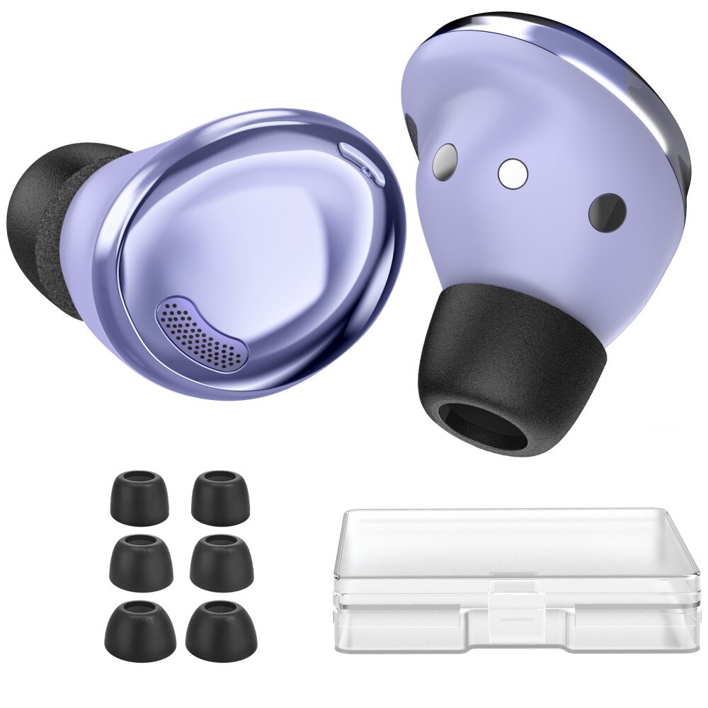 Samsung Galaxy Buds Pro Ørepropper (3-pack) i memory foam - str S/M/L, svart