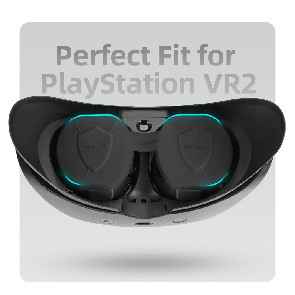 Sony PlayStation VR2 Silikonlinsebeskytter, Svart