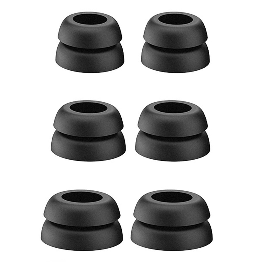 Samsung Galaxy Buds FE 3-pakning Myke Ear Tips, Svart