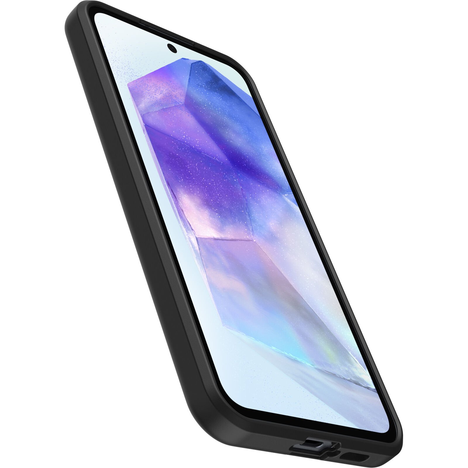 Samsung Galaxy A55 Tynt deksel React, Svart